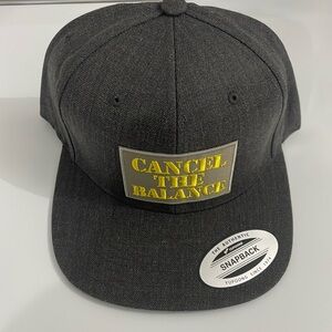 CANCEL THE BALANCE SnapBack Hat